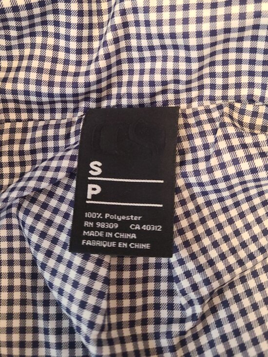 BONFIRE Bomber / Rain Jacket waterproof lined hooded Bright Blue Size Small - Picture 5 of 11